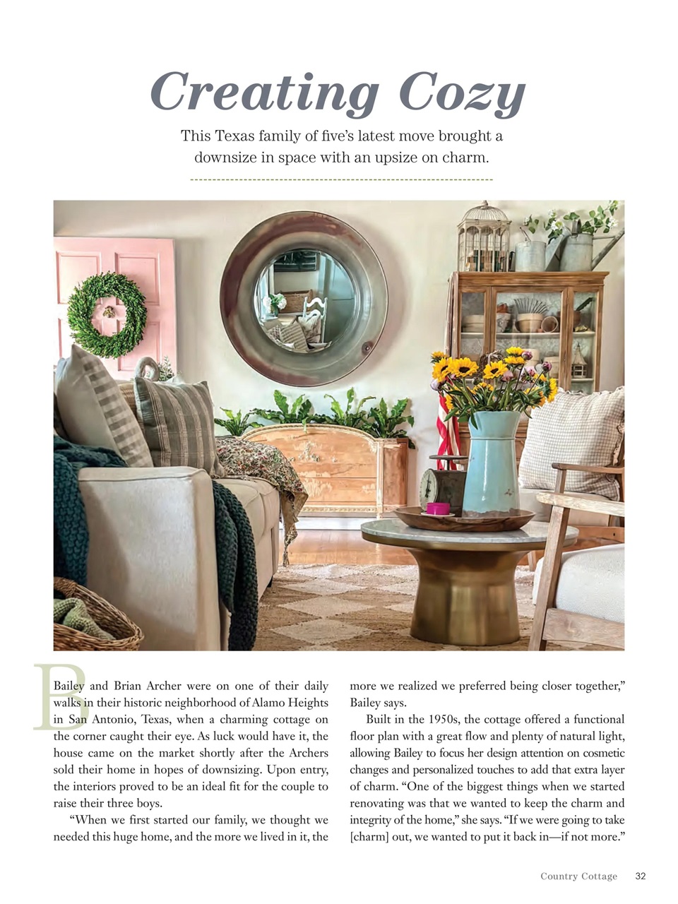 The Cottage Journal Preview Pages