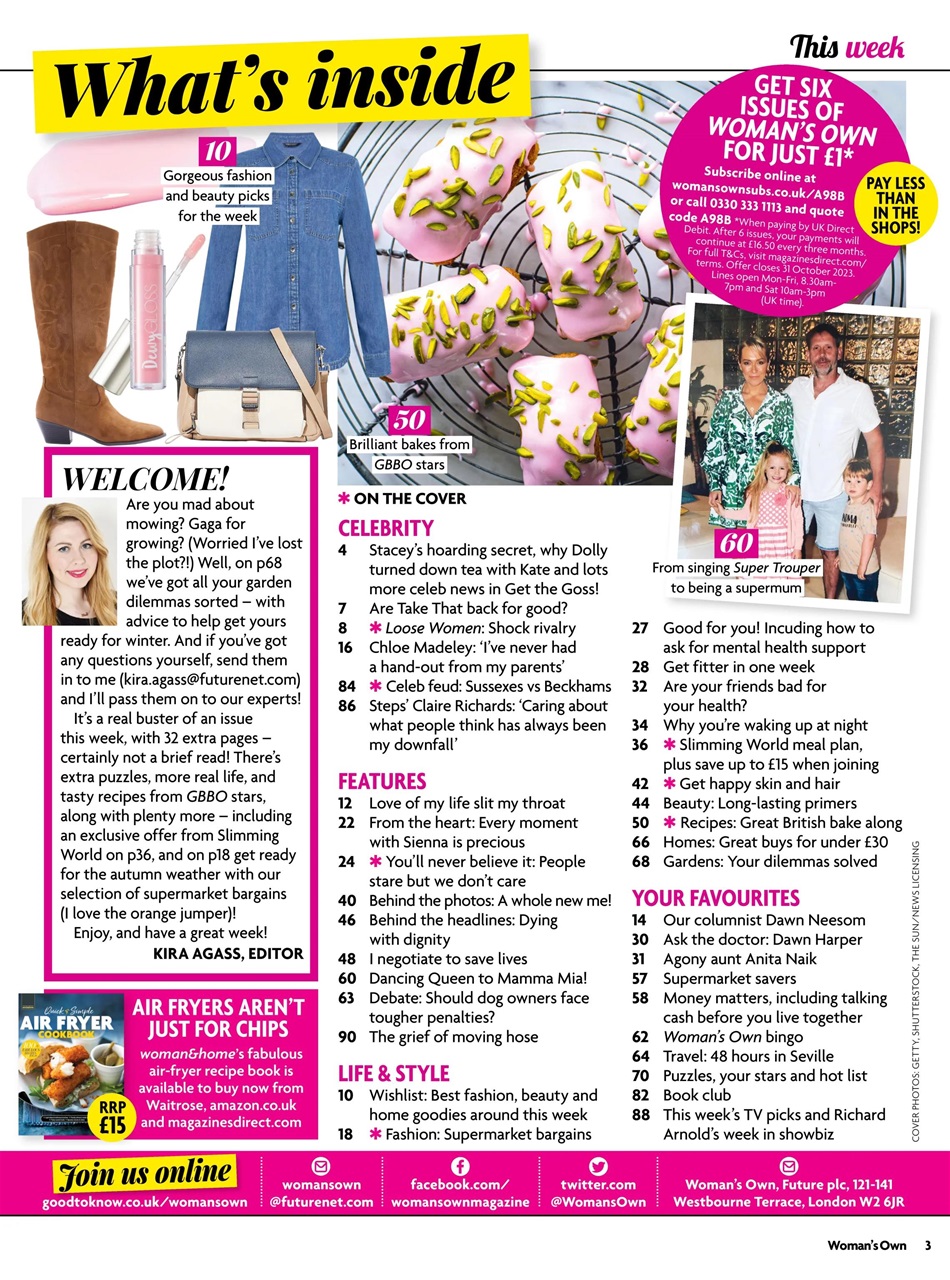 Woman's Own Preview Pages