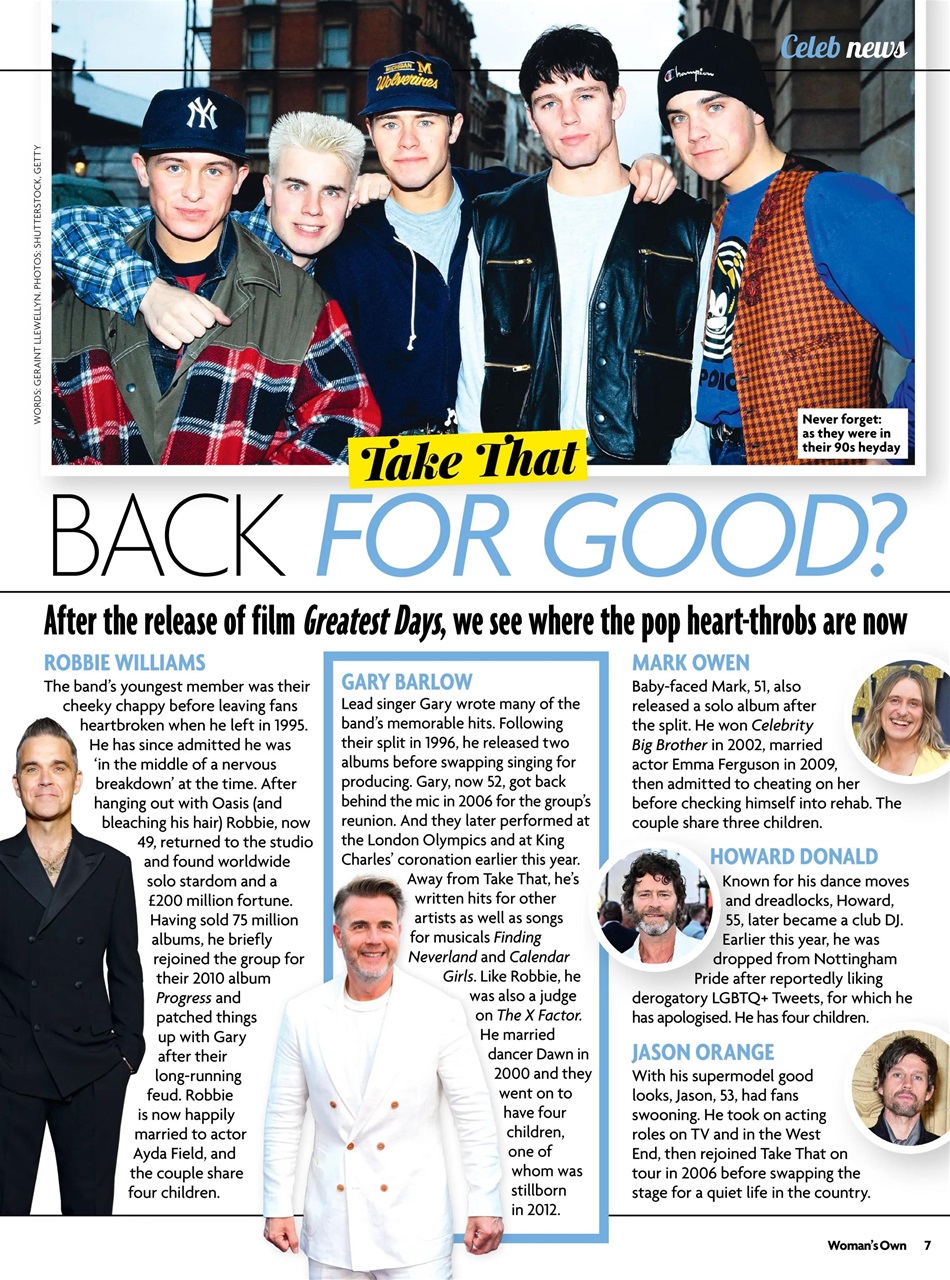 Woman's Own Preview Pages