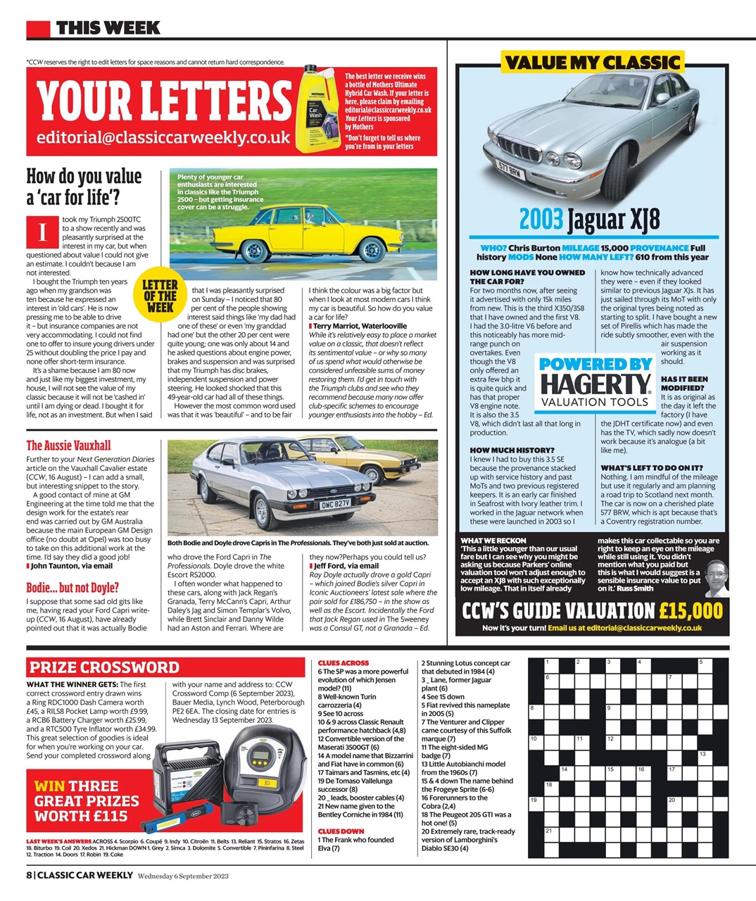 Classic Car Weekly Preview Pages