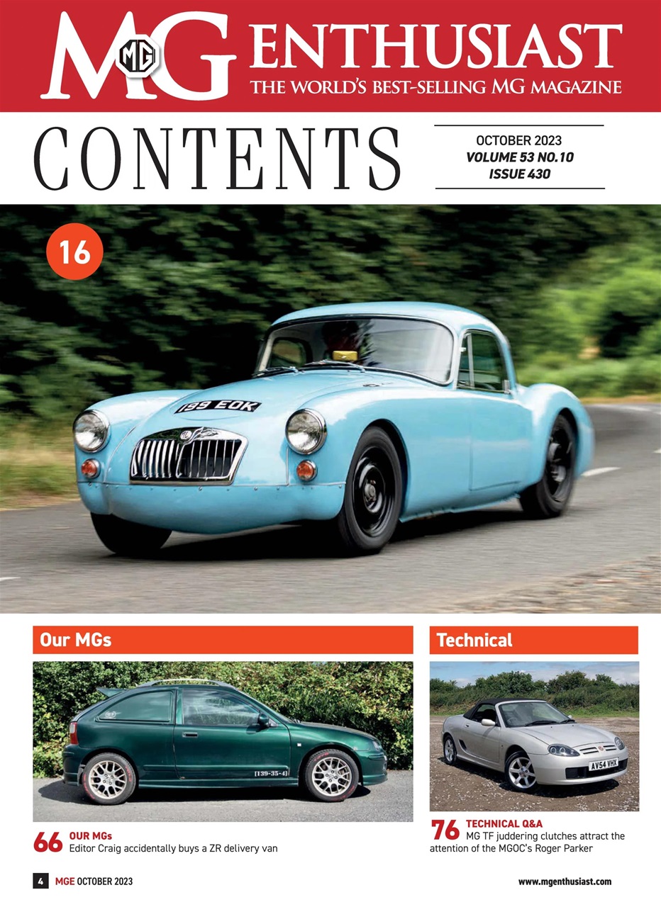 MG Enthusiast Preview Pages