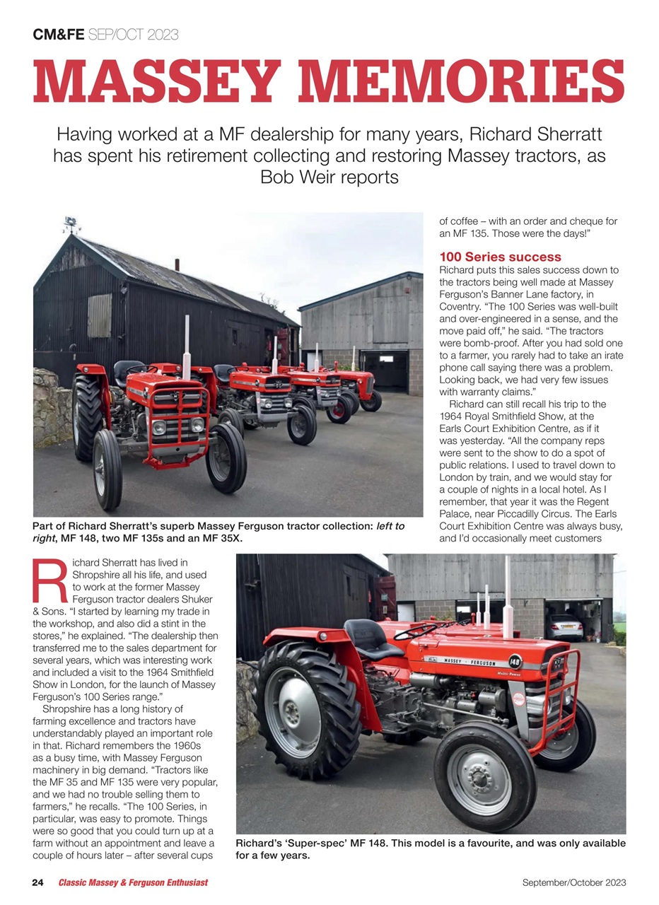 Classic Massey Preview Pages