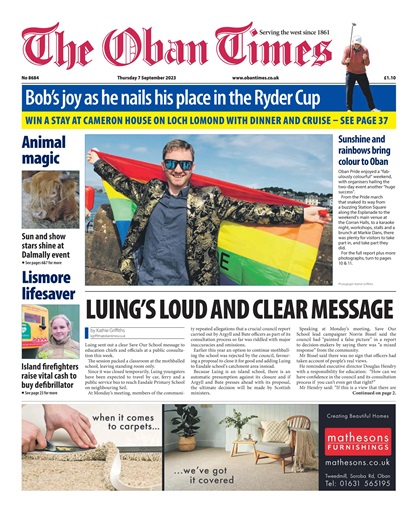 The Oban Times & Lochaber Times issue 