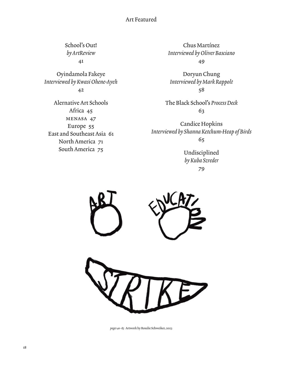 ArtReview Preview Pages