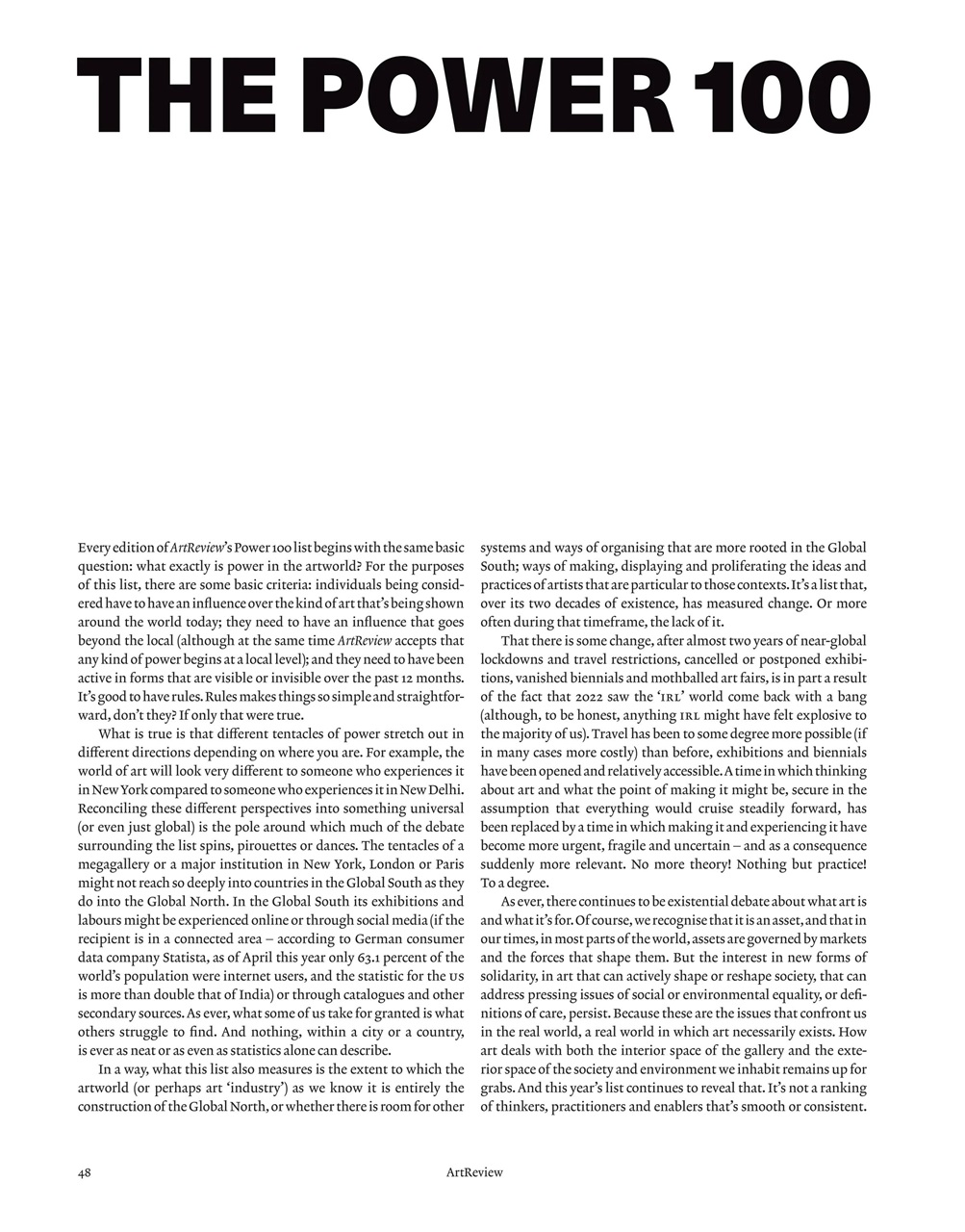 ArtReview Preview Pages