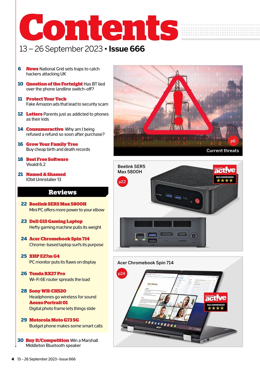 Computer Active Preview Pages