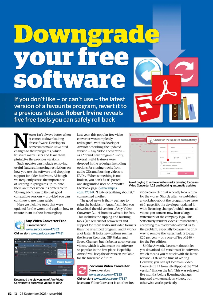 Computer Active Preview Pages