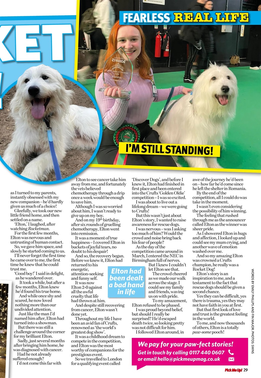 Pick Me Up Preview Pages