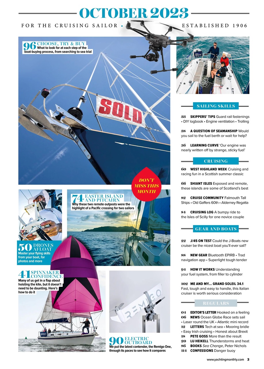 Yachting Monthly Preview Pages