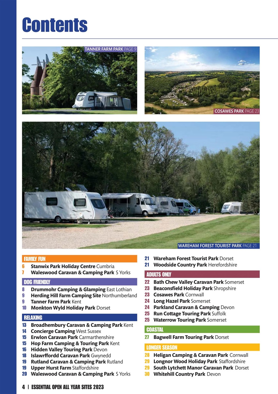 Camping Preview Pages