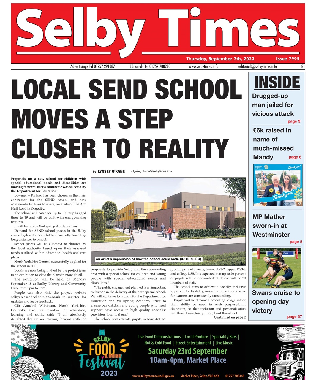 Selby Times Preview Pages