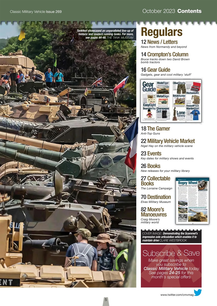 Classic Military Vehicle Preview Pages