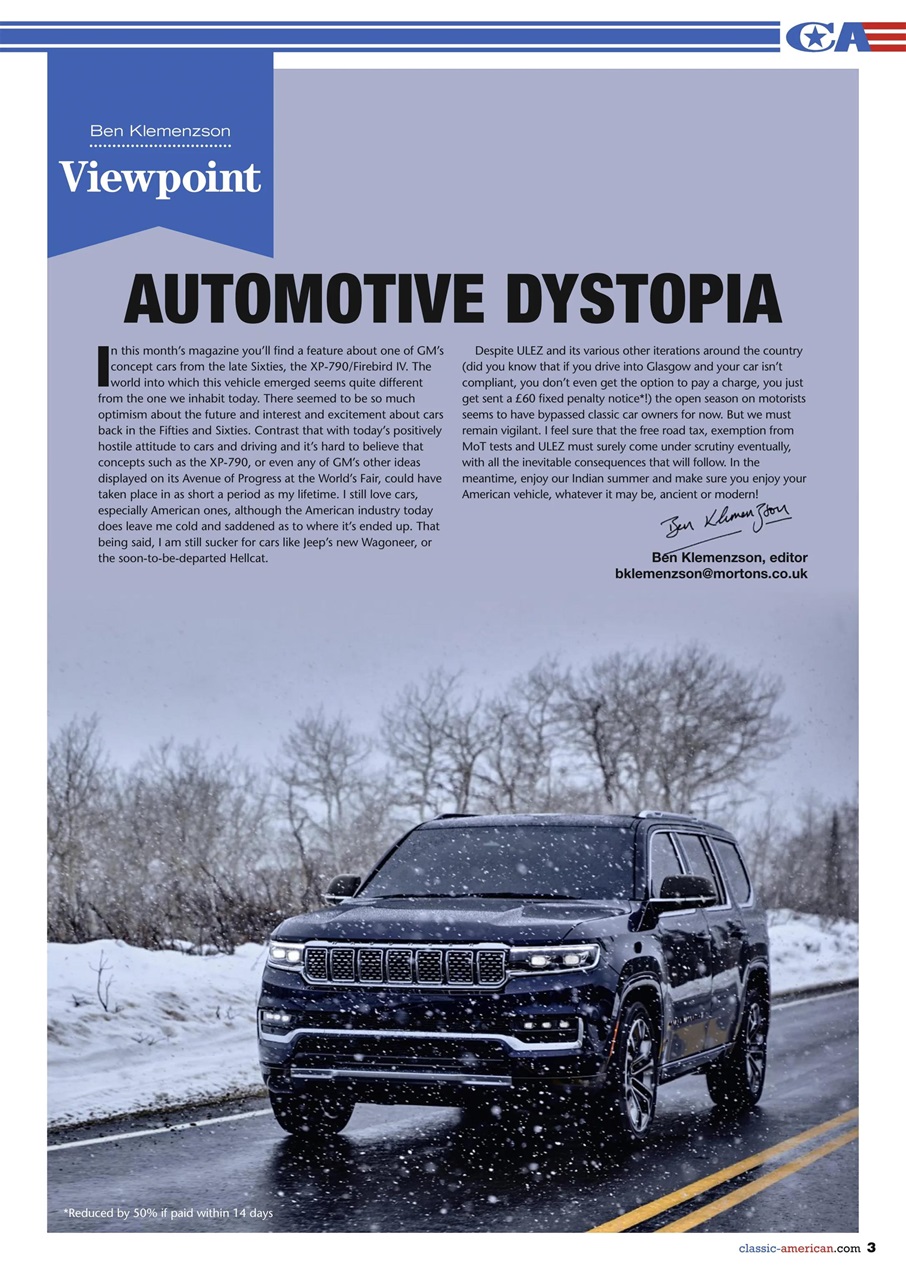 Classic American Magazine Preview Pages