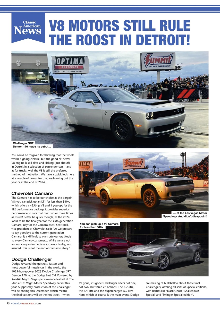 Classic American Magazine Preview Pages