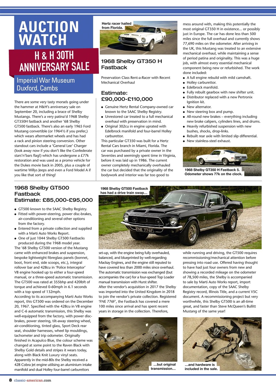 Classic American Magazine Preview Pages