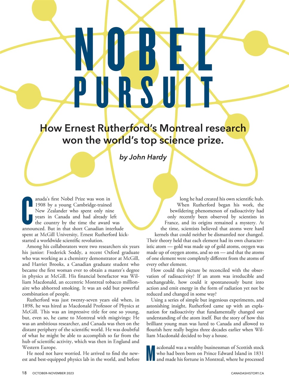 Canada's History Preview Pages