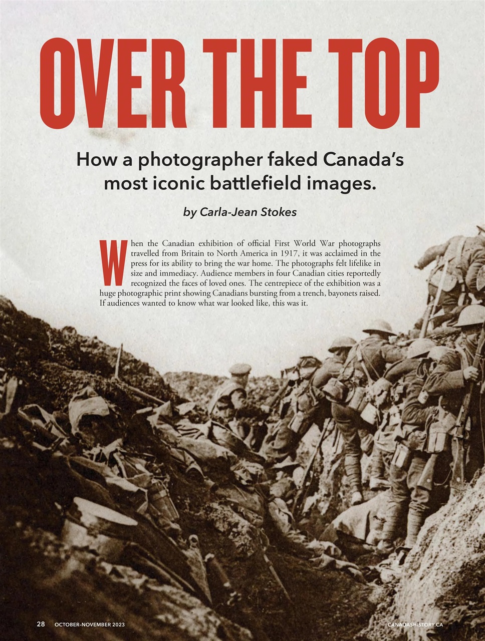 Canada's History Preview Pages