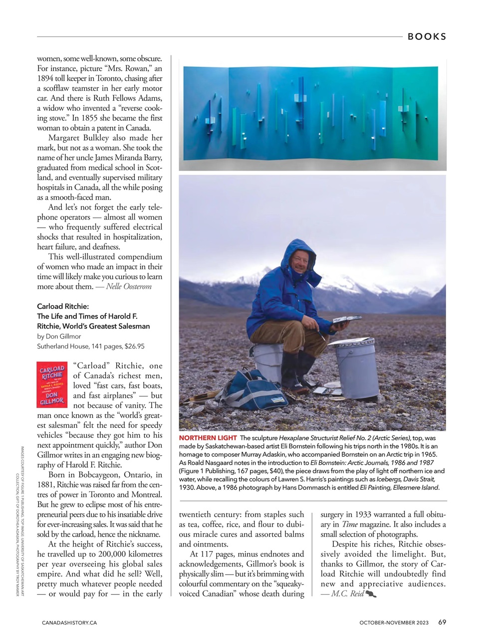 Canada's History Preview Pages