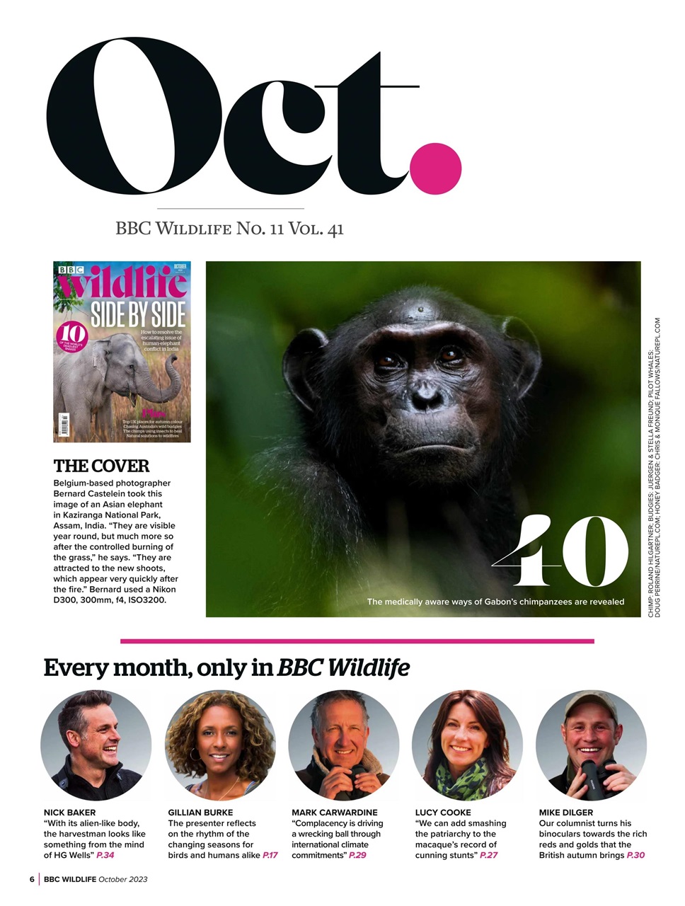 BBC Wildlife Magazine Preview Pages