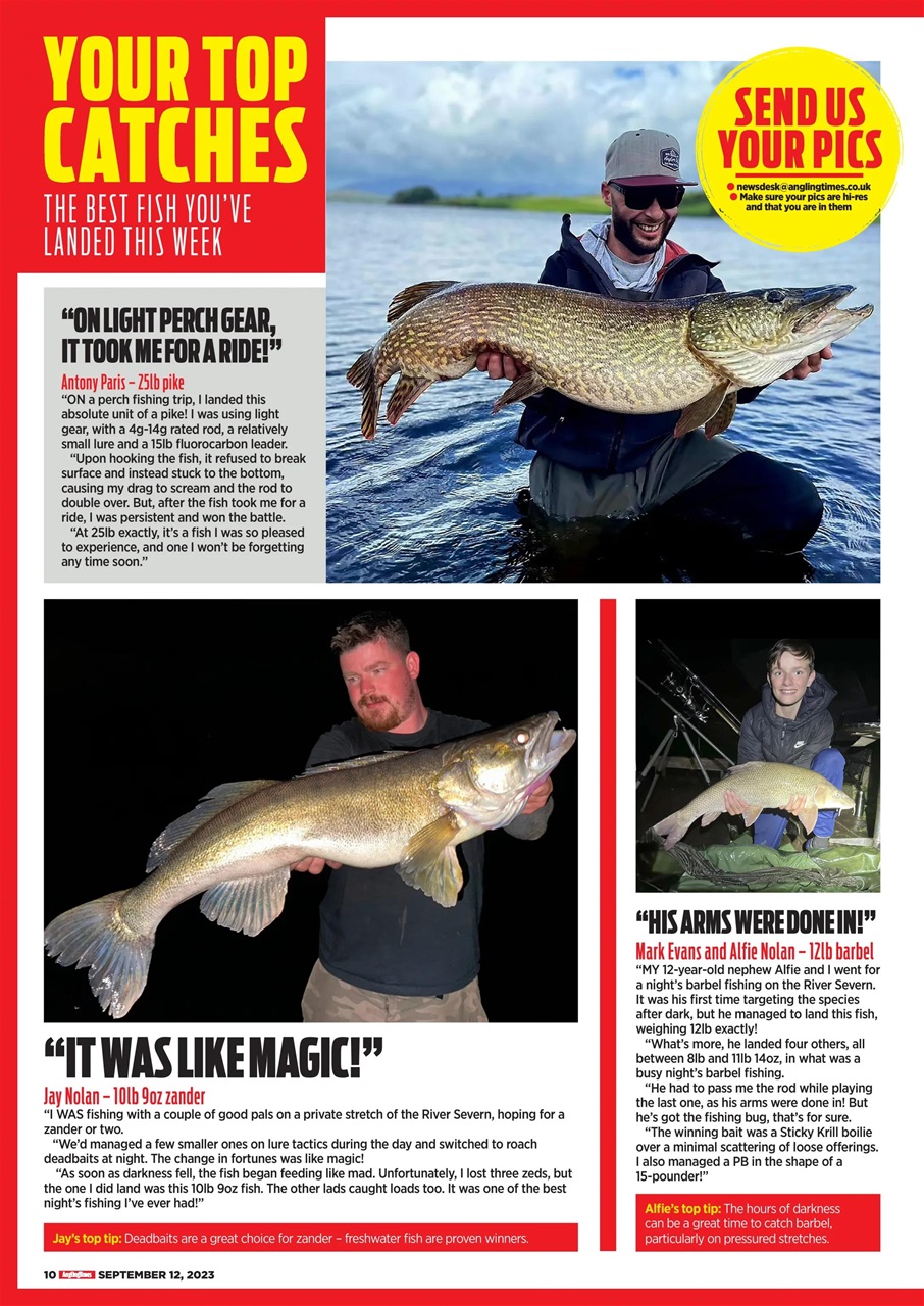 Angling Times Preview Pages