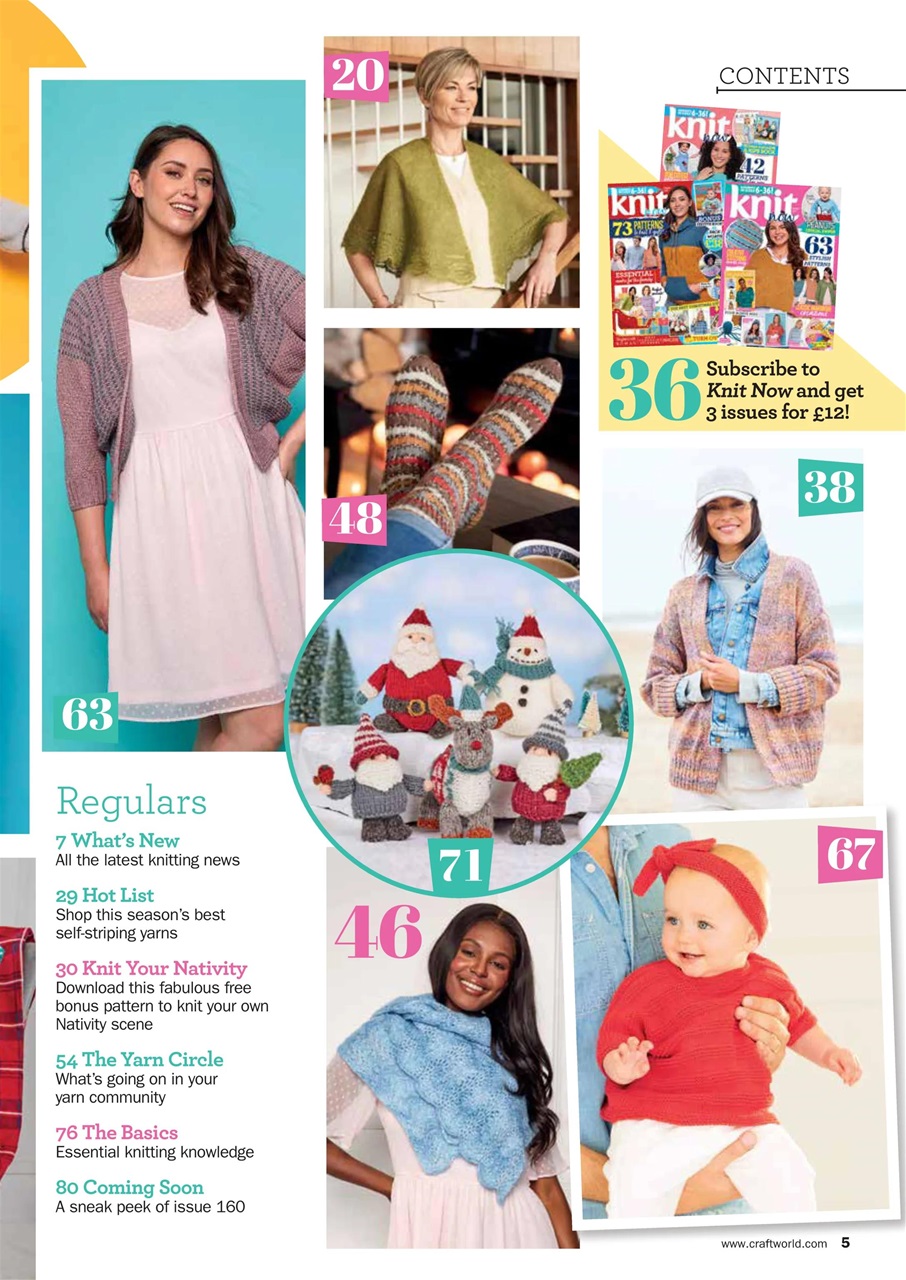 Knit Now Preview Pages