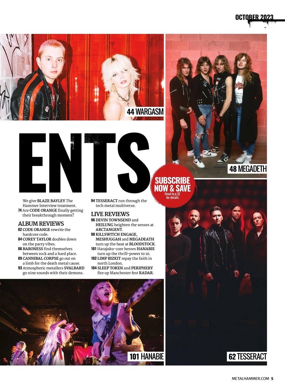Metal Hammer Preview Pages