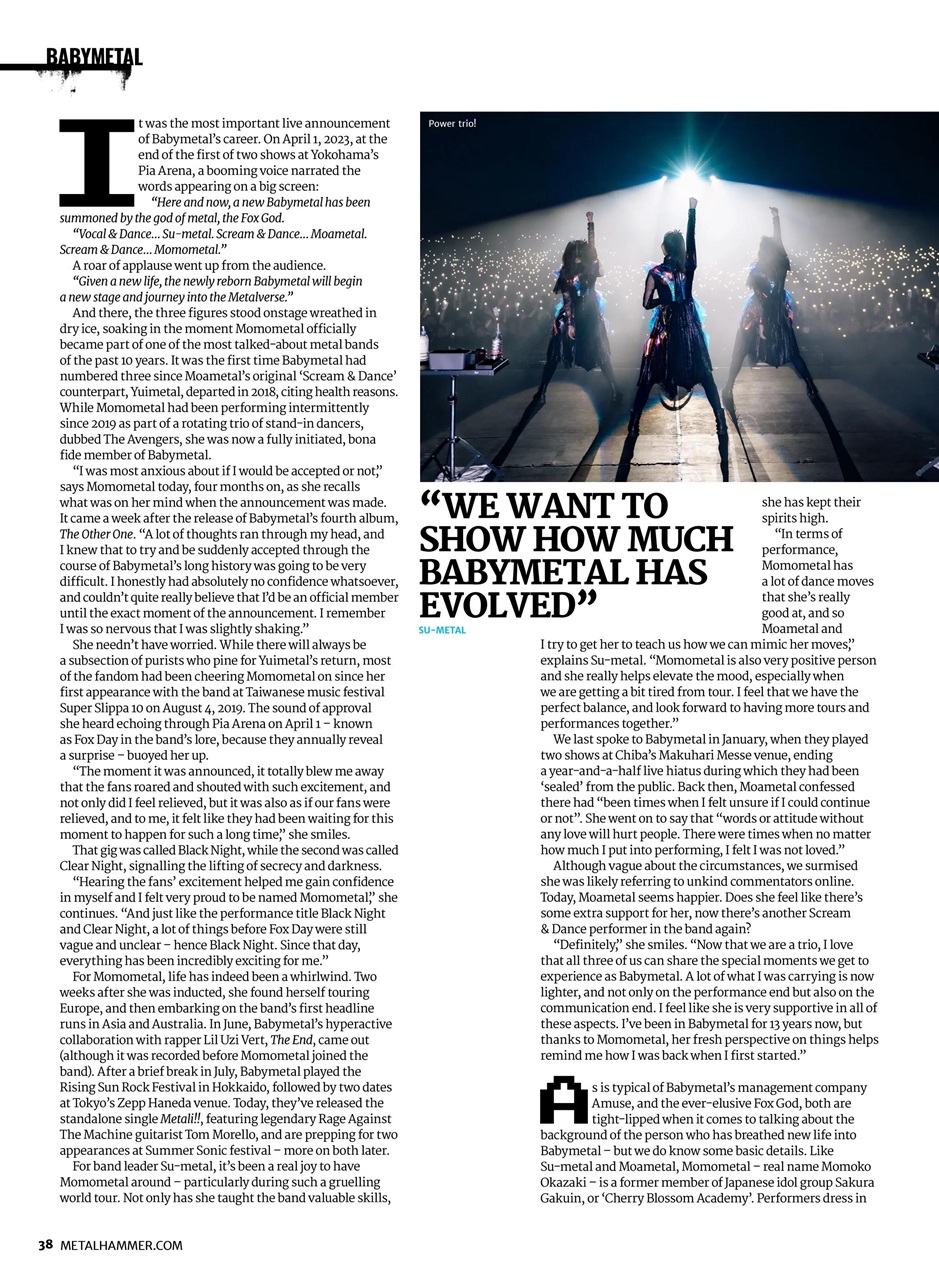 Metal Hammer Preview Pages