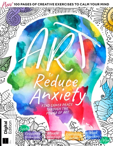 Creative Bookazine issue Art to Reduce Anxiety First Edition