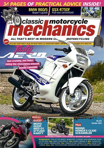 Classic Motorcycle Mechanics issue October 2023