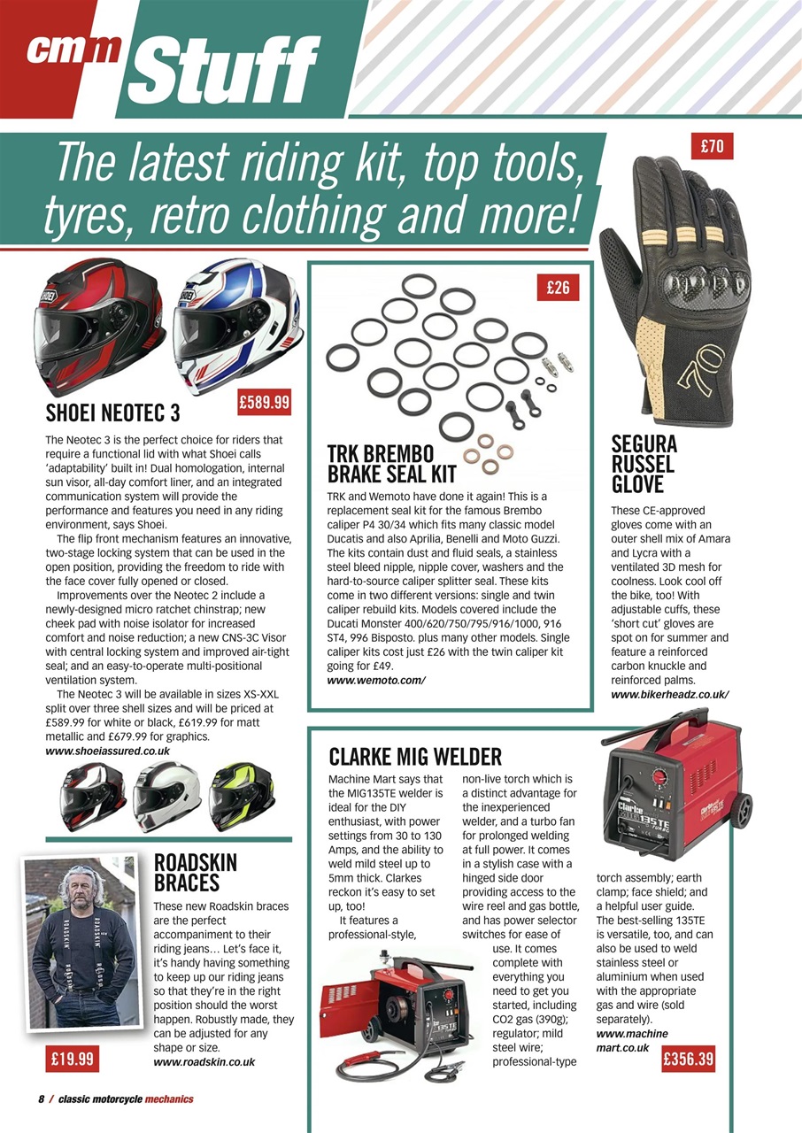 Classic Motorcycle Mechanics Preview Pages