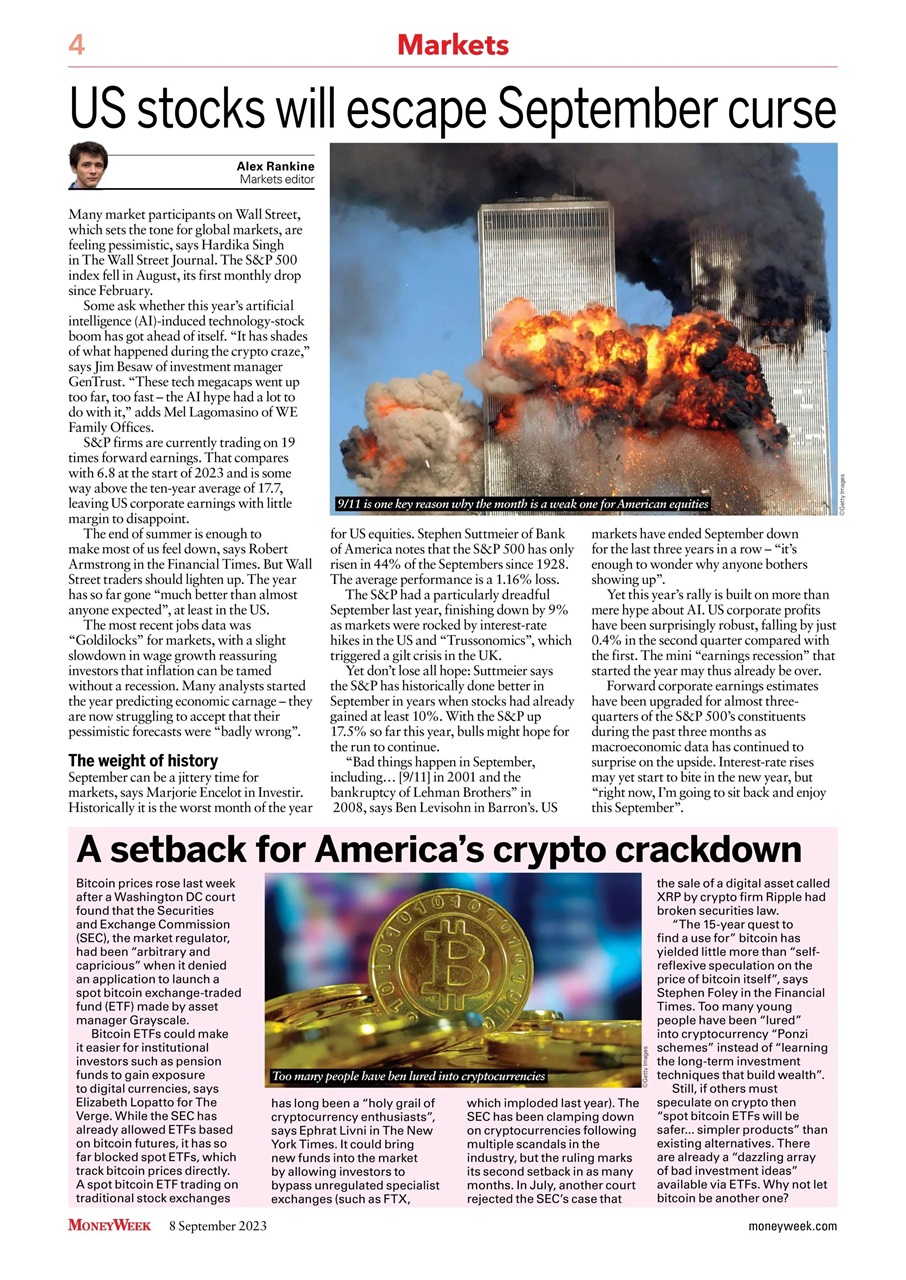MoneyWeek Preview Pages
