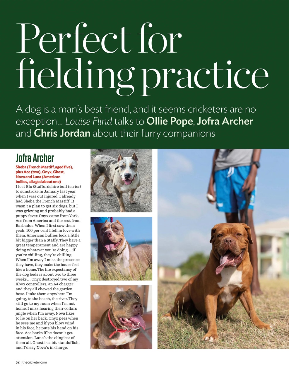 The Cricketer Magazine Preview Pages