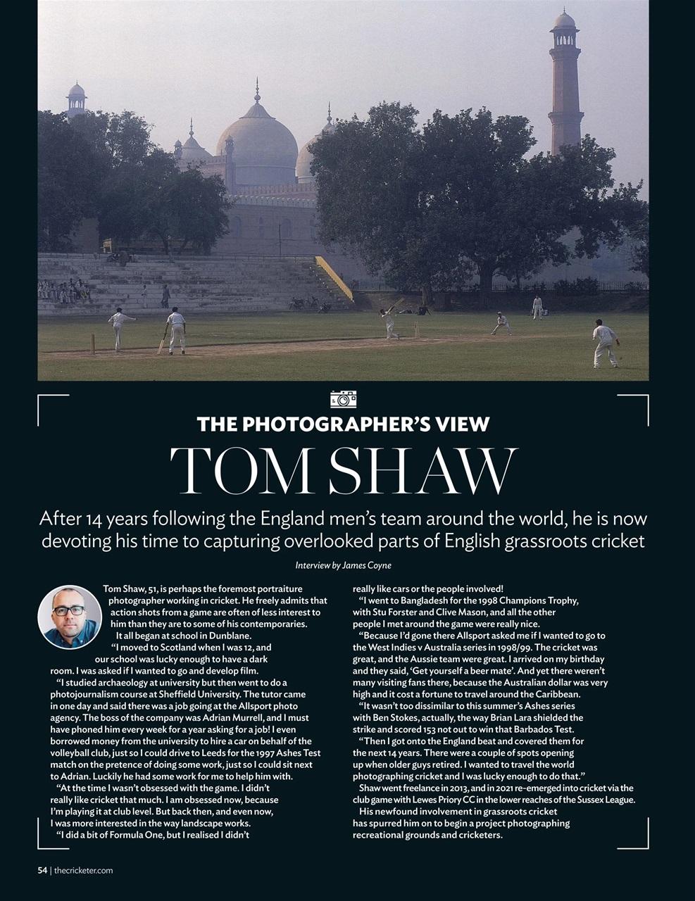 The Cricketer Magazine Preview Pages