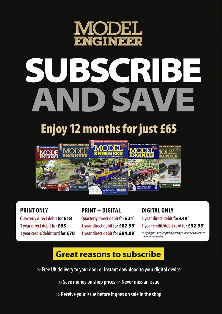 Model Engineer Preview Pages