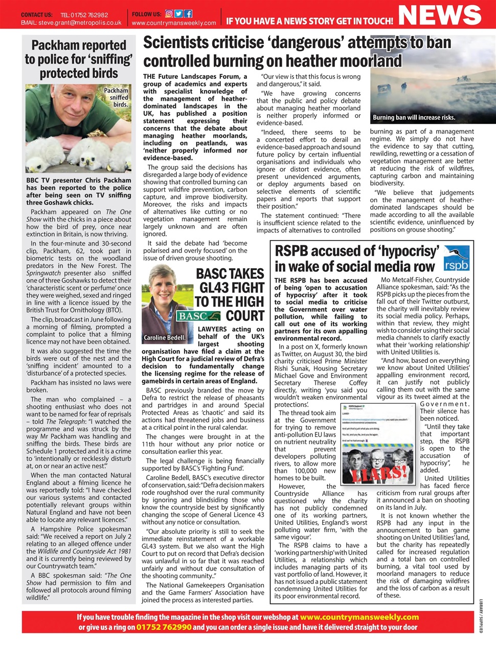 Countryman's Weekly Preview Pages