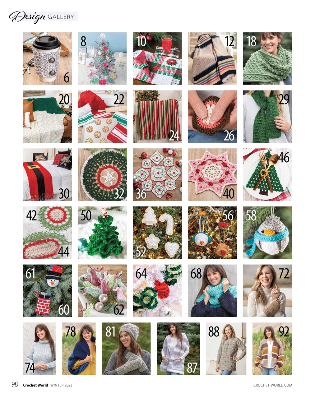 Crochet World Preview Pages