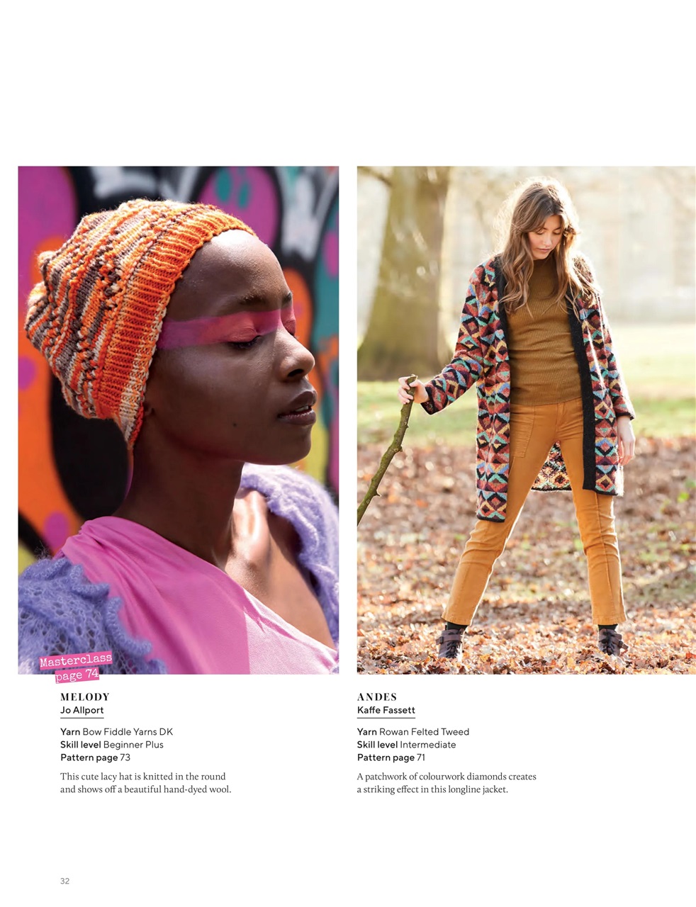 Knitting Preview Pages