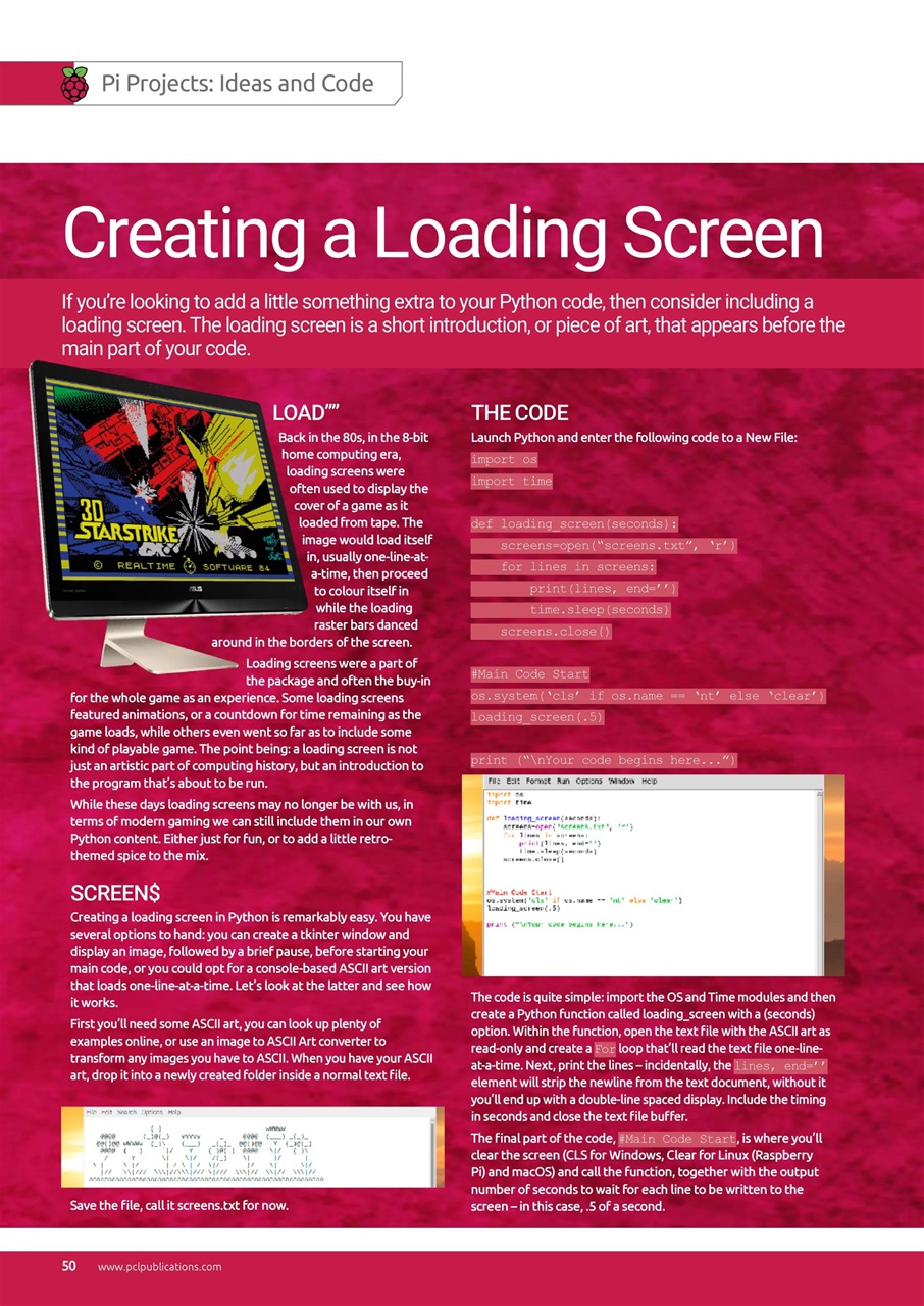 Coding User Preview Pages