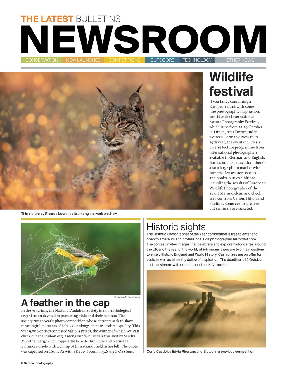 Outdoor Photography Preview Pages