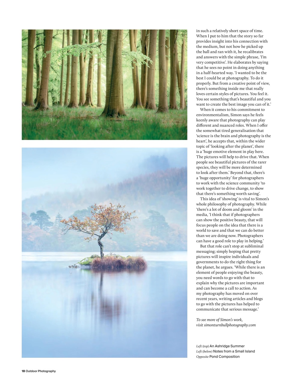 Outdoor Photography Preview Pages