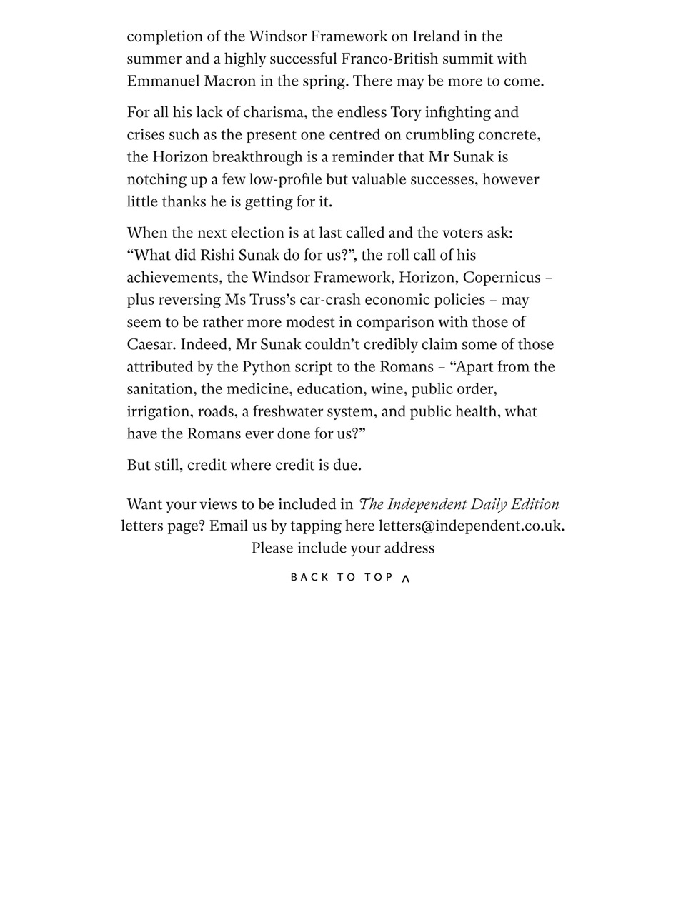 The Independent Daily Edition Newspaper Preview Pages