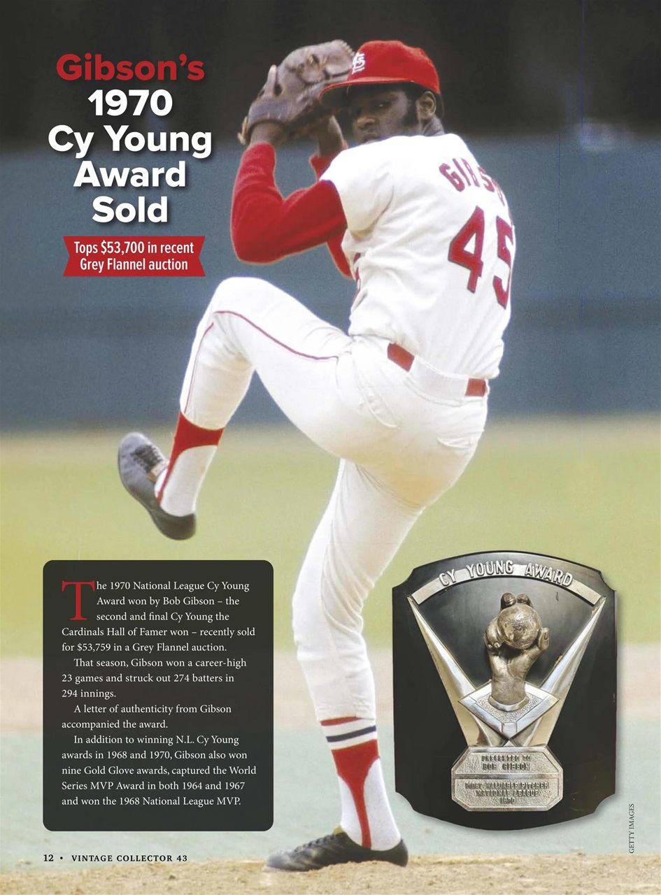 Beckett Vintage Collector Magazine Preview Pages