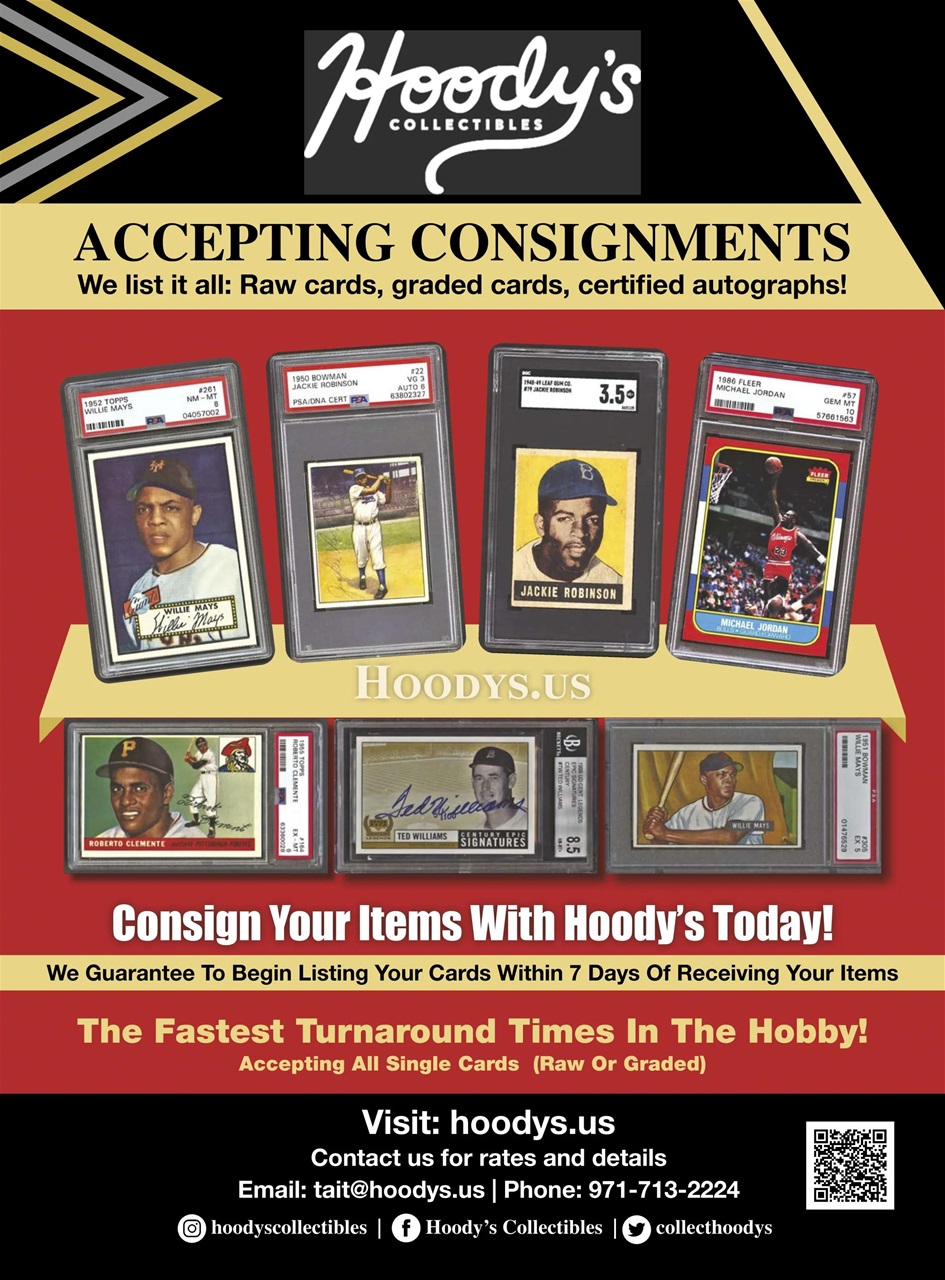 Beckett Vintage Collector Magazine Preview Pages