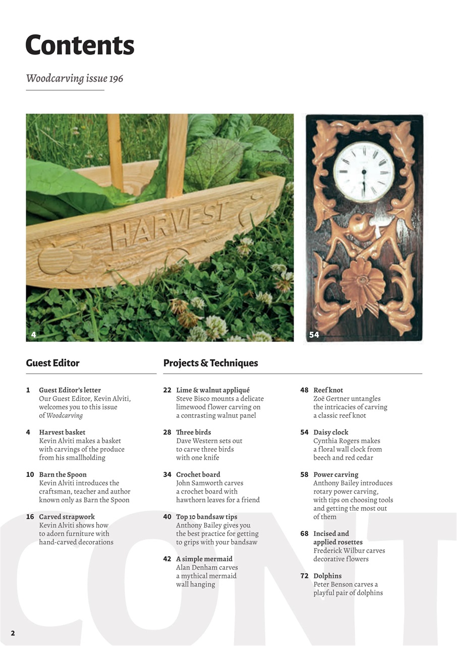 Woodcarving Preview Pages