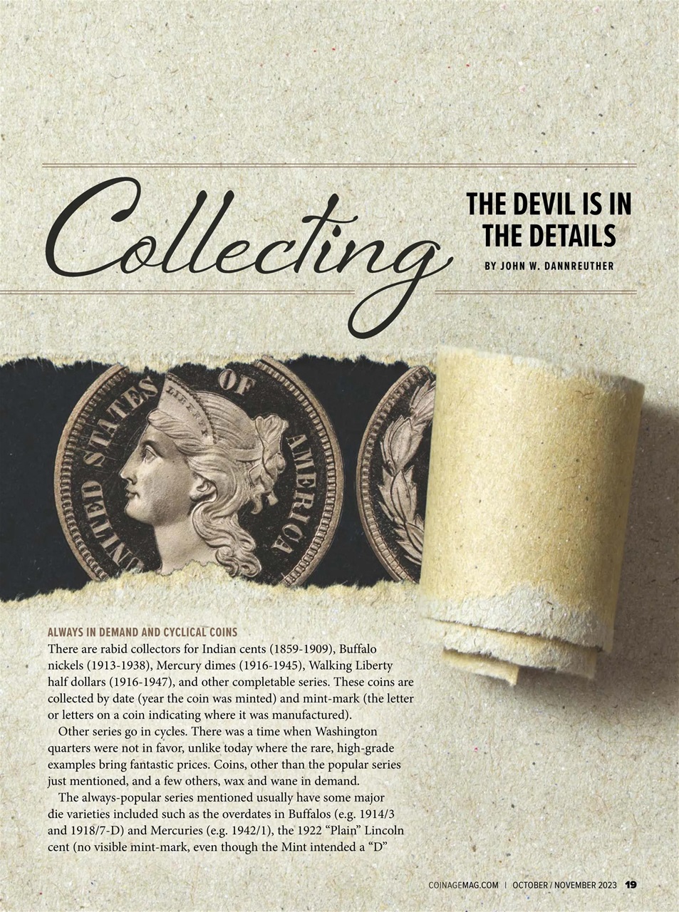 COINage Magazine Preview Pages