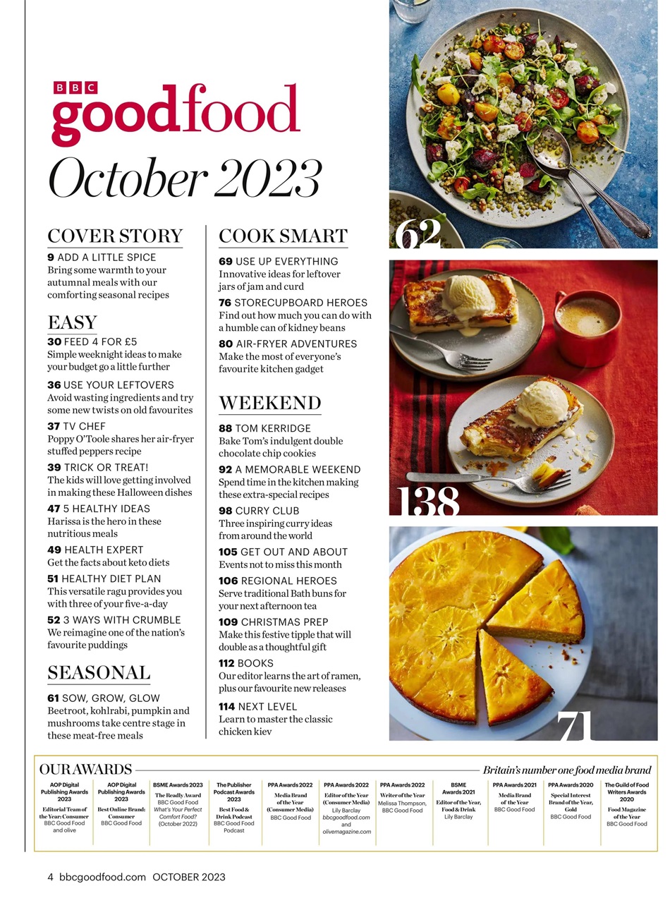 Good Food Magazine Preview Pages