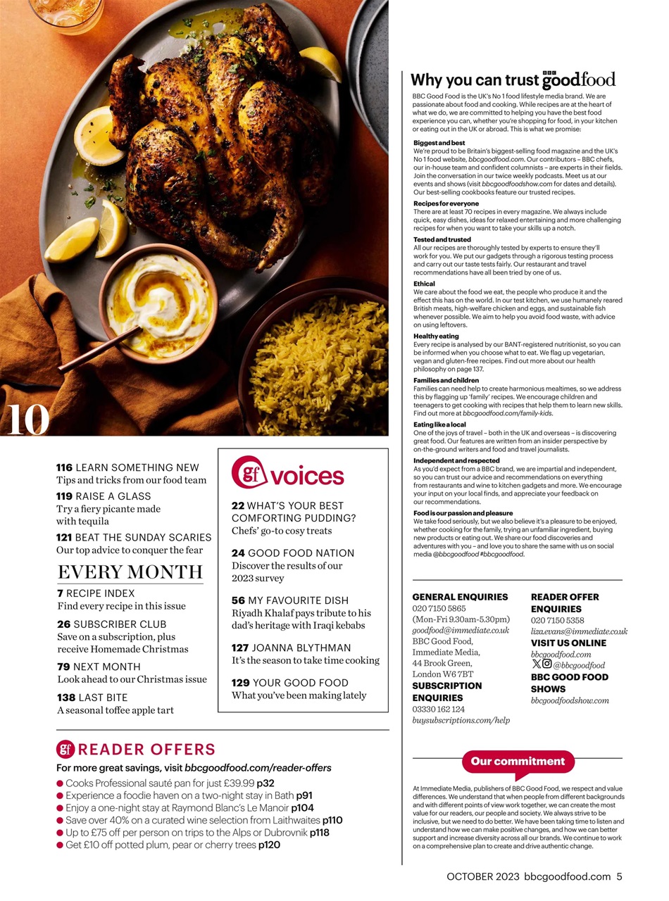 Good Food Magazine Preview Pages