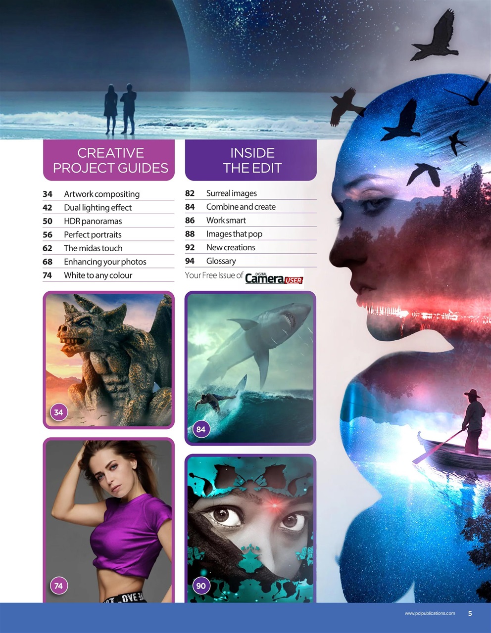 Photoshop User Preview Pages