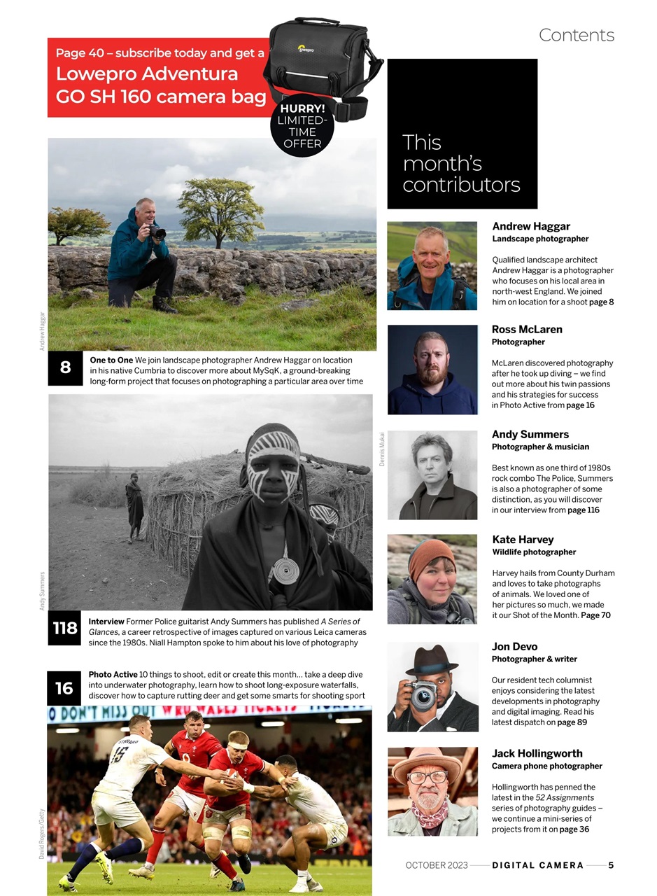 Digital Camera Magazine Preview Pages