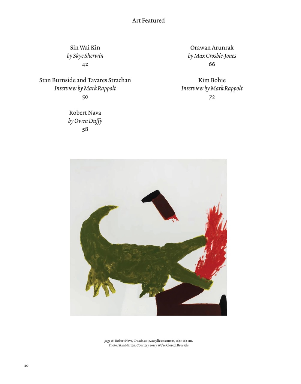 ArtReview Preview Pages